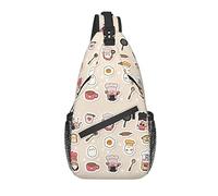 Sling Bag Funny Cooking Gnomes Chef Senderismo Daypack Crossbody Hombro Mochila Travel Chest Pack para Hombres Mujeres