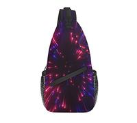 Sling Bag Galaxy Abstract Senderismo Daypack Crossbody Hombro Mochila Travel Chest Pack para Hombres Mujeres