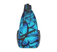 Sling Bag Mexican Folk Art Boho Crossbody Mochila Bolso De Hombro Casual Daypacks para Mujeres Hombres Ciclismo Senderismo Viajes