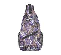 Sling Bag Mexican Folk Art Boho Crossbody Mochila Bolso De Hombro Casual Daypacks para Mujeres Hombres Ciclismo Senderismo Viajes