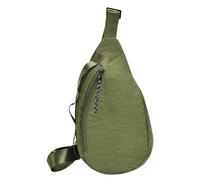 Sling Bag, Multi-Pocket Man Purse, Adjustable Straps Sling, Running Belt Bag, Fashion Phone Holder, Commuting and Traveling, 7.09x3.54x12.99 inches, Nylon + Oxford Cloth, verde, Siehe Beschreibung
