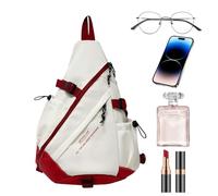 Sling Bag - Stylish College daypck | Packle de día casual de la escuela | adolescente resistente al agua, para mujeres, hojas