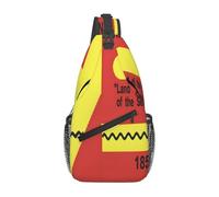 Sling Bandolera Bandera De La Tribu Sioux Yankton Casual Mochila Multiusos Mochila De Hombro Para Deporte Viajes Ciclismo