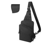 Sling Chest Pack, Bolso de Hombro Táctico para Pistola, Bolsa de Pecho Dissimulado Holster de Armas para Hombres Viajes, Senderismo, Al Aire Libre