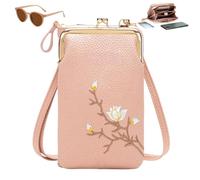 Sling Cross-Body Wallet with Cell Phone Holder, Light Multiple Slots Women Wallets, Retro Anti-Theft Coin Clutch Bag