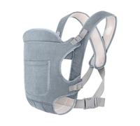 Sling - Posición ergonómica cara al mundo, arnés de seguridad con hebillas ajustables, tejido transpirable para transporte cómodo en medio urbano y aventuras al aire libre