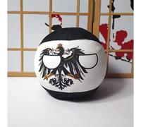 SLINGDA Country Ball Plushies Pelota Polaca Juguete De Peluche NiñOs PaíS Juguete De Peluche Mini Colgante Felpa Lindo Llavero Anime Peluche Juguete NiñO NiñA Regalo 10cm / 4in