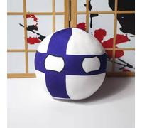 SLINGDA Country Ball Plushies Pelota Polaca Juguete De Peluche NiñOs PaíS Juguete De Peluche Mini Colgante Felpa Lindo Llavero Anime Peluche Juguete NiñO NiñA Regalo 10cm / 4in