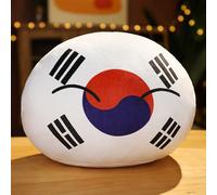 SLINGDA Country Ball Plushies Plush Ball Polonia Ball Plush EE. UU. Francia Canadá Reino Unido Alemania JapóN China Corto Felpa PaíS Felpa Regalo Colgante Juguetes Y Juegos - 30 Cm (12 Pulgadas)