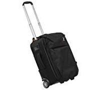 SLINGER Mochila 2 en 1 con ruedas para cámara, maletín de equipaje con asa y separadores antigolpes para cámaras DSLR, lentes, campanas, iluminación, trípode y accesorios, bolsa para cámara de viaje