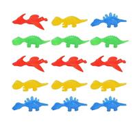 Slingshot Dinosaur Finger Toys, 15 Piezas, Juguetes de Dinosaurios Voladores Extensibles, Divertido Juguete Dinosaurio Tirachinas, liberan el estrés Regalos para niños, colores aleatorios