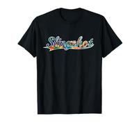 Slingshot Tie Dye Vintage Varsity Camiseta