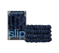 Slip - Pure Silk Skinny Scrunchies - Coleteros de seda navy 4 St.