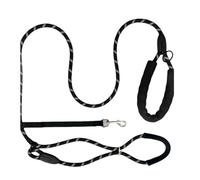 Slip Lead Dog leeash, Heavy Duty Dog Leashes, Hands Free Dogs leeash with Zipper Pouch, Easy To Wear Puppy Walking Run | Comfortable Strong Rope Slip Lead For Hiking Jogging Running Park Trail