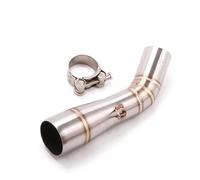 Slip on Motorcycle Exhaust Muffler Escape Mid Connection Stainless Steel Middle Link Pipe For Benelli 502C,Direct Fit