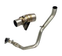 Slip On Pipe De Escape De La Motocicleta Muffler Modificado De Encabezado Tubón De Enlace Delantero Para X-ADV 750 XADV750 2017-2022 Consejo salida(Style3)