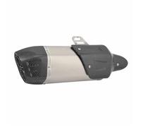 Slip On-Sistemas De Escape Universales para Motocicleta Silenciador Tubo Doble Orificio DB Killer 51mm para Yamaha MT09 R1 MT10