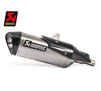 SLIP-ON SLIP ON AKRAPOVIC TITANIUM CARBON APROBADO PARA HONDA X-ADV 750 2017-202