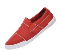 Slip on Sneaker Herren Breite Füße Segeltuchschuhe atmungsaktiv Freizeitschuhe Herren ohne Schnürung Walking Schuhe Laufschuhe leichte Sportschuhe rutschfest Turnschuhe flache Sohle Joggingschuhe