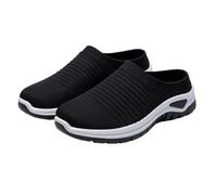 Slip On Trainers Women,Ladies Walking Shoes Wide Fit Casual Closed Toe Mesh Sandals for Swollen Feet Work Gym Running Sneakers Loafers Moccasins Water Shoes Open Back Sports & Outdoor Clogs Mules