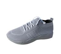 Slip On - Zapatillas de deporte transpirables para mujer, zapatillas de fitness, zapatillas de caminar, zapatillas de correr ligeras para mujer, zapatos de correr, zapatos suaves, de malla