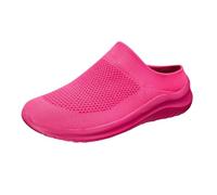 Slip On Zapatos Casuales Mujer Zapatos Traseros Abiertos Mujer Transpirables Zapatillas de Malla de Punto Casual Zapatos de Caminar con Suela Suave Gruesa Suave Ligero Zapatos Casual Para Caminar Al