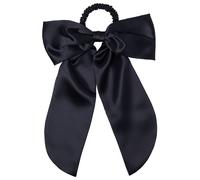 Slip - pure silk hair bow - Coleteros de seda black 1 St.