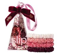 Slip - pure silk skinny scrunchie ornament - Coleteros de seda 4 St.