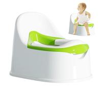 Slip-Resistant Potty, Ergonómico Potty Chair, Potty Bowl, Comfortable Chair, Easy-Clean Chair, 26 x 28 x 35 Cm, / 10,24 x 11,02 x 13,78, for Boys and Girls Ages 0-6, Green