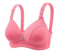 Slip Sexy Travieso Hot Women's Anti Sagging Brazos for Senior Women Correcting Bra Breathable Bras Bustier para, rojo sandía, B