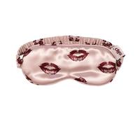 Slip Silk Sleep Mask Rose todo el da (talla nica) - Masilla de mulberry 100% pura 22 Momme Silk Eye Mask - Combard mscara para dormir con banda el