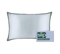 slip The Lodge - Funda de almohada de seda pura, 100% seda de morera de 22 momme, para cama doble, antienvejecimiento, antiarrugas, antisueño, 50,8 x 76,2 cm