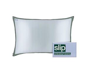 slip The Lodge - Funda de almohada de seda pura, 100% seda de morera de 22 momme, para cama doble, antienvejecimiento, antiarrugas, antisueño, 50,8 x 76,2 cm