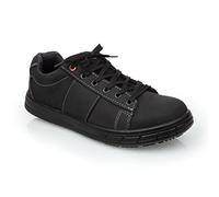 Slipbuster Footwear BB420-39 Zapato de Entrenamiento de Seguridad, S1, SRC, Talla 39, Negro