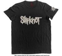 Slipknot Applique Logo and Star con licencia Camiseta hombre