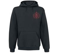 Slipknot Blurry Hombre Sudadera con Capucha Negro 50% algodón, 50% poliéster Regular