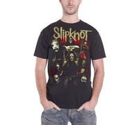 Slipknot Ven a Jugar Morir Camiseta, Negro, XXL para Hombre
