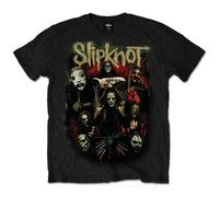 Slipknot - T-Shirt # M Black Unisex # Come Play Dying