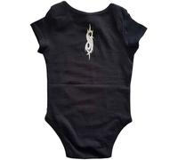 Slipknot Crezca El Bebé Star Band Logo Nuevo Oficial Negro 0 To 24 Months Size Medium (6-9 months)