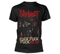 Slipknot 'Fck Me Up' (Negro) T-Shirt - ¡NUEVO Y OFICIAL