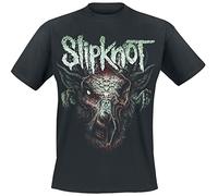 Slipknot Infected Goat Hombre Camiseta Negro XL, 100% algodón, Regular