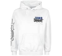 Slipknot Iowa Goat Cover Hombre Sudadera con Capucha Blanco S 80% algodón, 20% poliéster Regular
