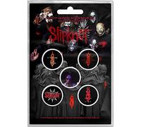 Slipknot - Juego de 5 chapas tribales