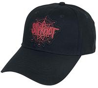 Slipknot Logo - Baseball Cap Unisex Gorra Negro, 100% algodón,