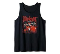 Slipknot Metal Band Picture Frame Fan de Música Camiseta sin Mangas, Hombre, Negro, L