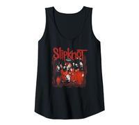 Slipknot Metal Band Picture Frame Fan de Música Camiseta sin Mangas, Mujer, Negro, L