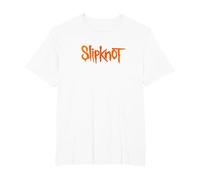 Slipknot - Rueda Oficial Camiseta, Hombre Tallas Grandes, Blanco, 5X Alto