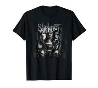 Slipknot - Salpicadura Oficial con Texto en inglés We Are Not Your Kind Camiseta, Hombre, Negro, L