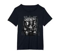 Slipknot - Salpicadura Oficial con Texto en inglés We Are Not Your Kind Camiseta, Mujer Tallas Grandes, Negro, 3XL Grande