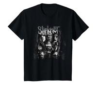 Slipknot - Salpicadura Oficial con Texto en inglés We Are Not Your Kind Camiseta, Niños, Negro, 12 años